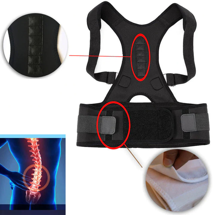 Lisslune | Magnetic Posture Correction Back Support