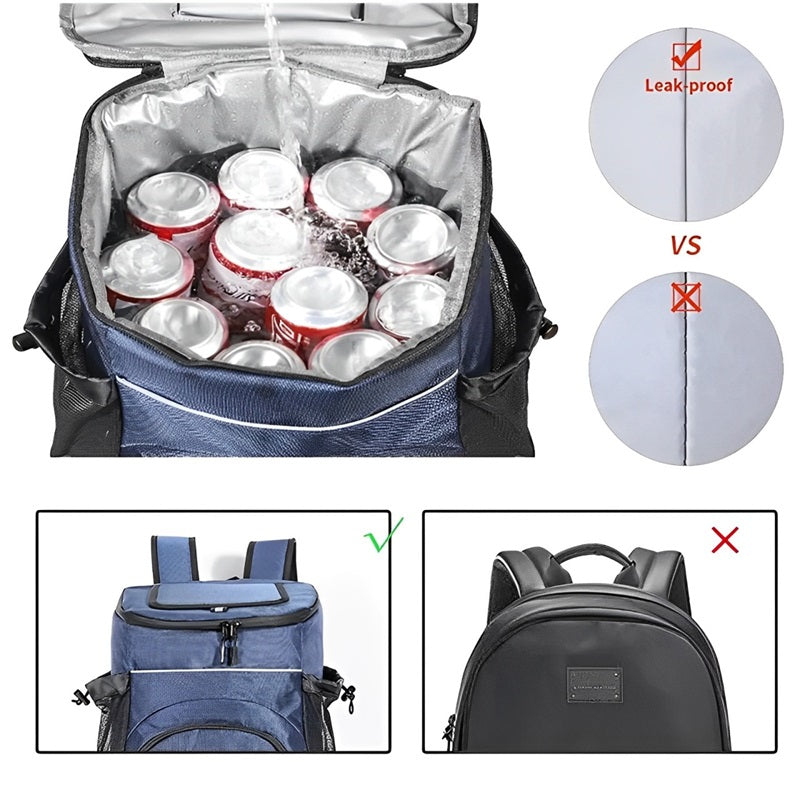 Lisslune | Insulated Backpack Cooler Bag with Large Capacity
