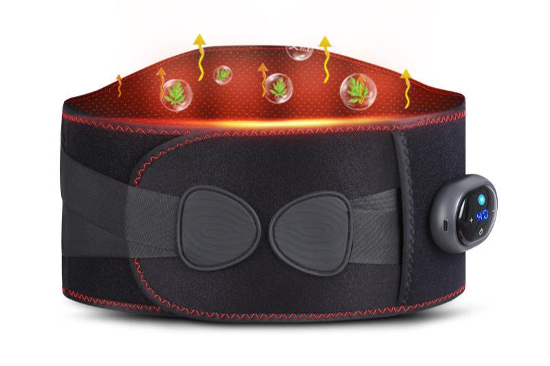 Lisslune | BACREASE – Ergonomic Back Massager for Relaxation and Pain Relief with Infrared Heat & Vibration Massage
