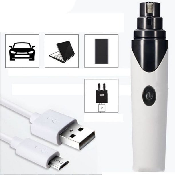 Lisslune | Rechargeable Pet Nail Grinder Soundless Good for Pet's Health