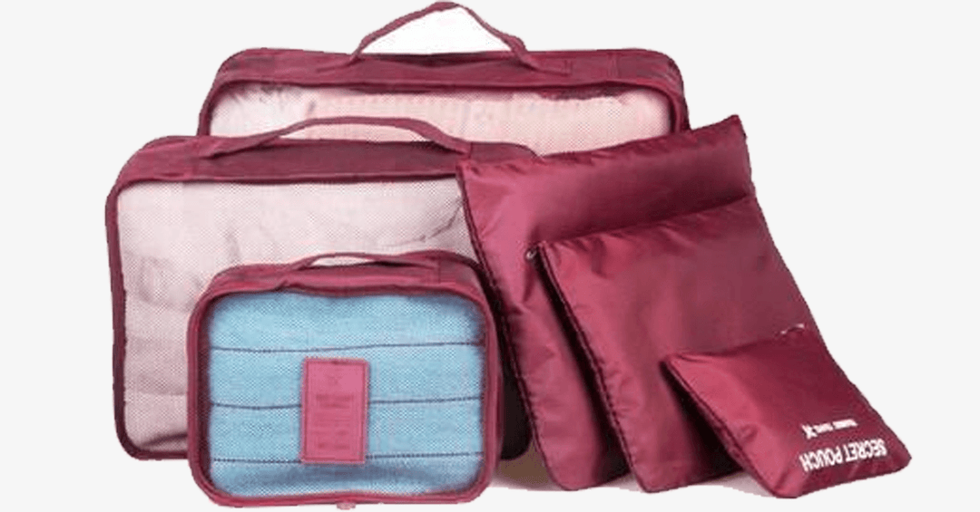 Lisslune | Portable Luggage - Transparent Mesh Top - Organize Your Clothes Compactly and Stylishly!