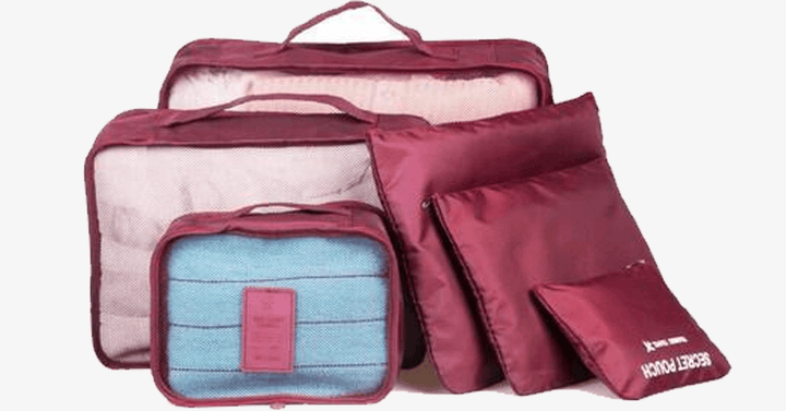 Lisslune | Portable Luggage - Transparent Mesh Top - Organize Your Clothes Compactly and Stylishly!