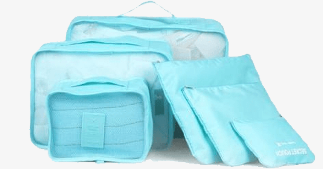 Lisslune | Portable Luggage - Transparent Mesh Top - Organize Your Clothes Compactly and Stylishly!