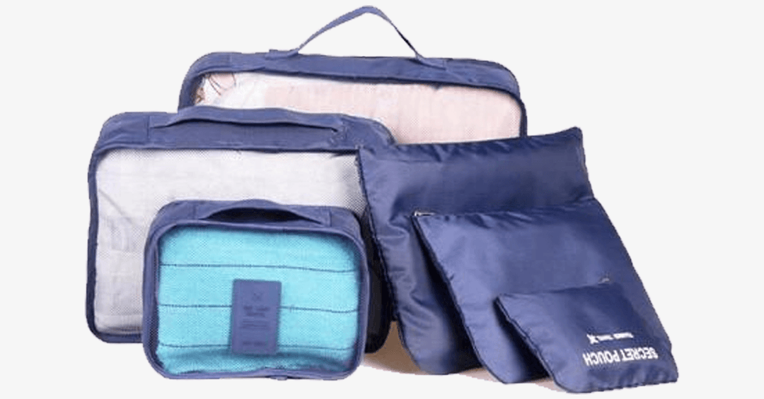 Lisslune | Portable Luggage - Transparent Mesh Top - Organize Your Clothes Compactly and Stylishly!