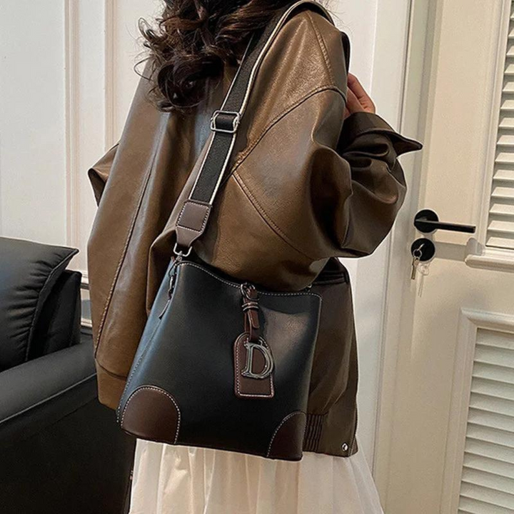 Lisslune | ShoulderBag: Real Leather Niche Women's Crossbody Bag