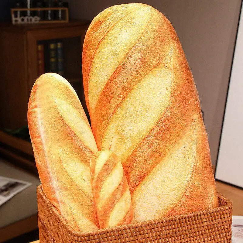 Lisslune | BAGUETTINA – Plush French Bread Pillow for Cozy Comfort