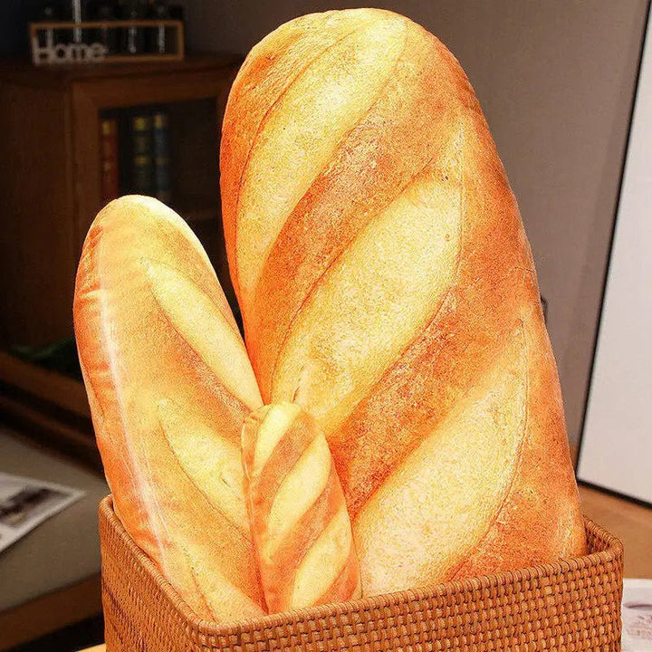 Lisslune | BAGUETTINA – Plush French Bread Pillow for Cozy Comfort