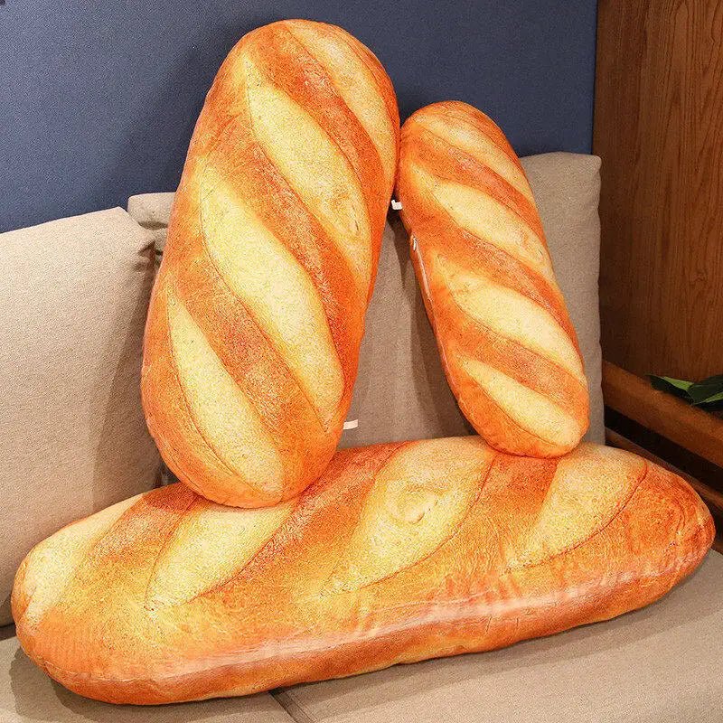 Lisslune | BAGUETTINA – Plush French Bread Pillow for Cozy Comfort
