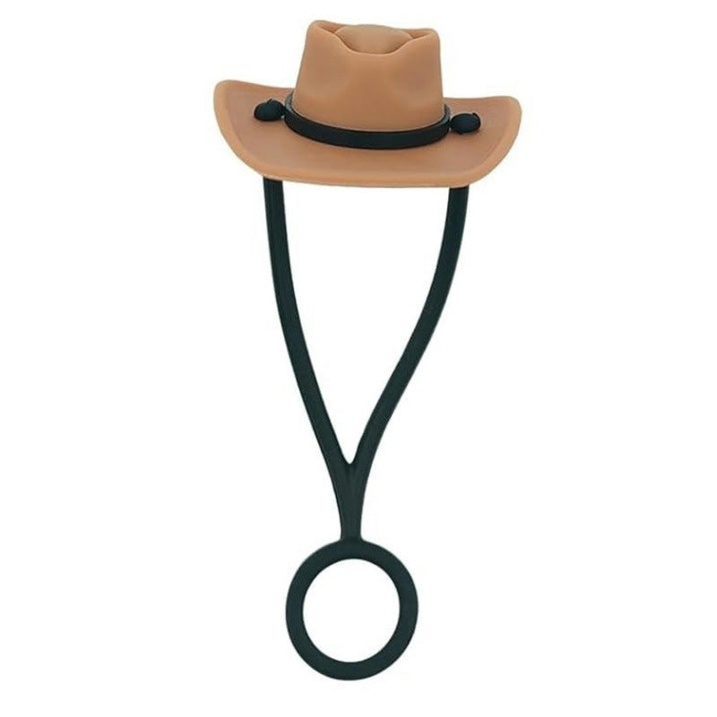 Lisslune | Silicone Cowboy Hat Straw Hat Covers Cap