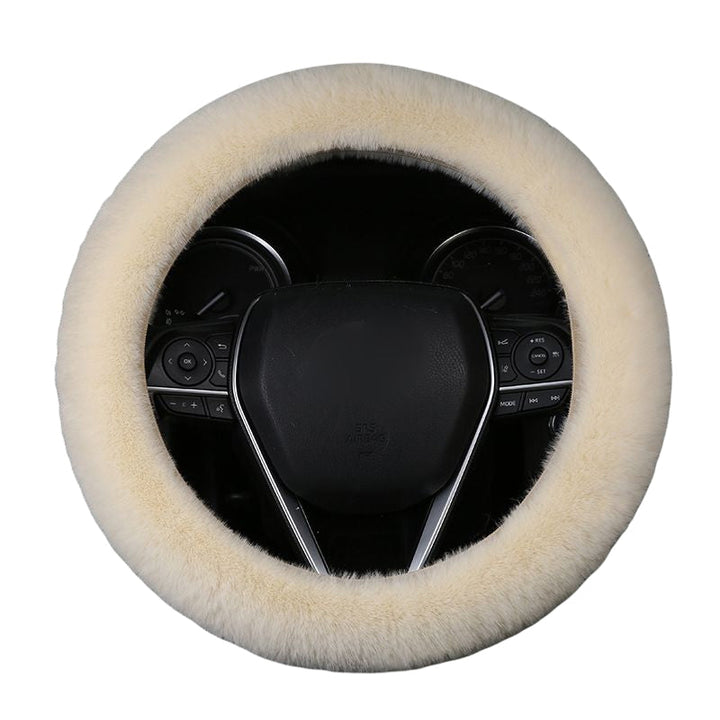 Lisslune | Universal Plush Steering Wheel Cover