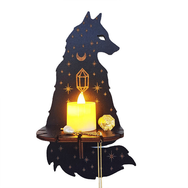 Lisslune | Creative Candle Holder Decoration Made of Wood