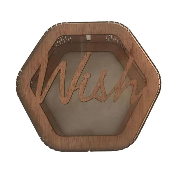 Lisslune | Personalized Wedding Card Hexagon Box