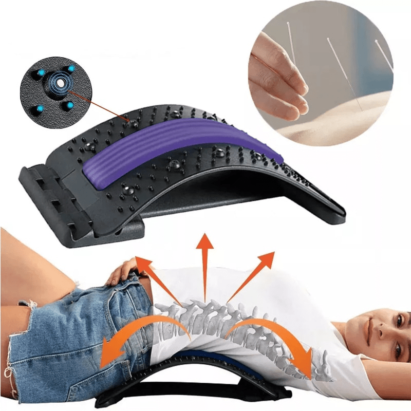 Lisslune | BAKING REAASE – Magnetic Therapy Massage Bed for Back Pain Relief and Posture Correction