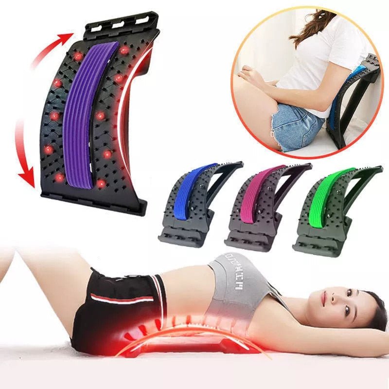 Lisslune | BAKING REAASE – Magnetic Therapy Massage Bed for Back Pain Relief and Posture Correction