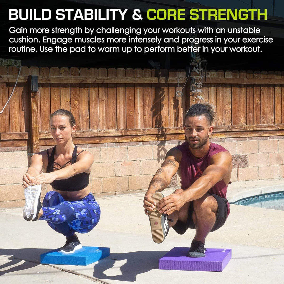 Lisslune | BalancePro – Anti-Slip Foam Mat for Balance, Yoga, and Stability Training