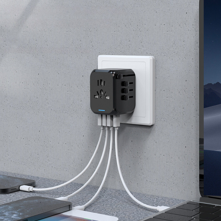 Lisslune | Ultimate Travel Power Hub: All-in-One Universal Adapter