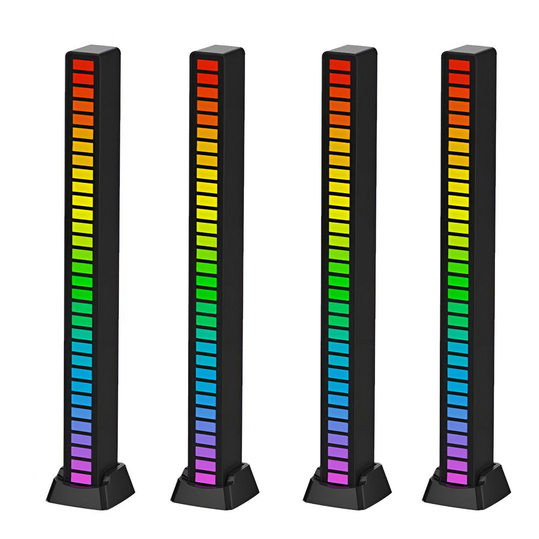 Lisslune | Smart Sound-Activated RGB Light Bar | Music Sync LED Ambient Lighting