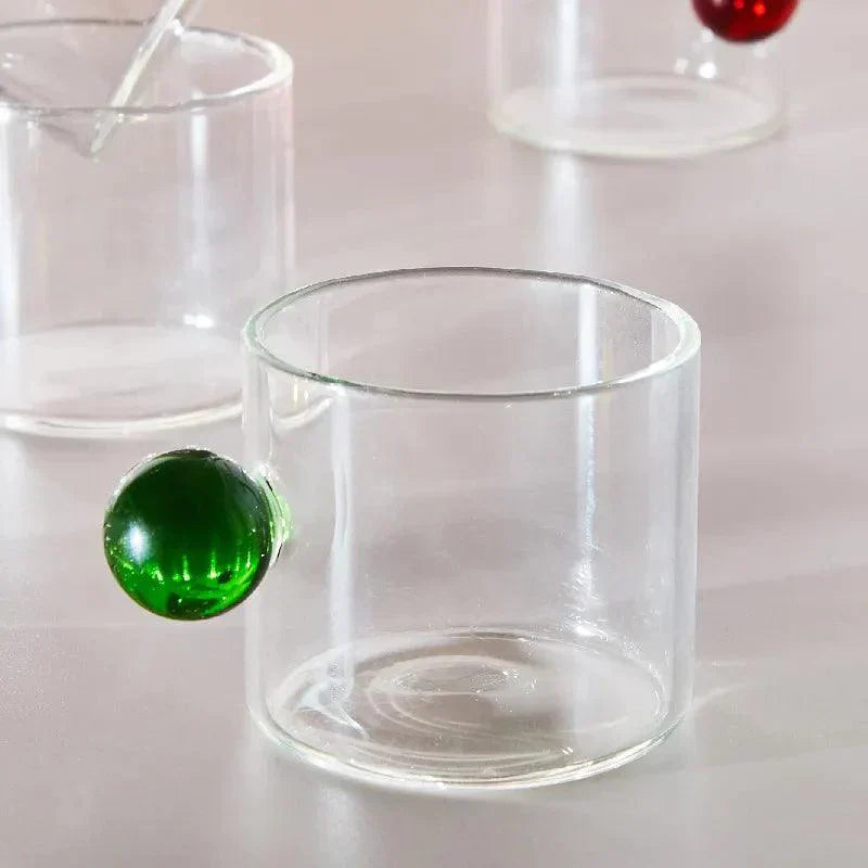 Lisslune | Treated Espresso Glass Cup Set of 2