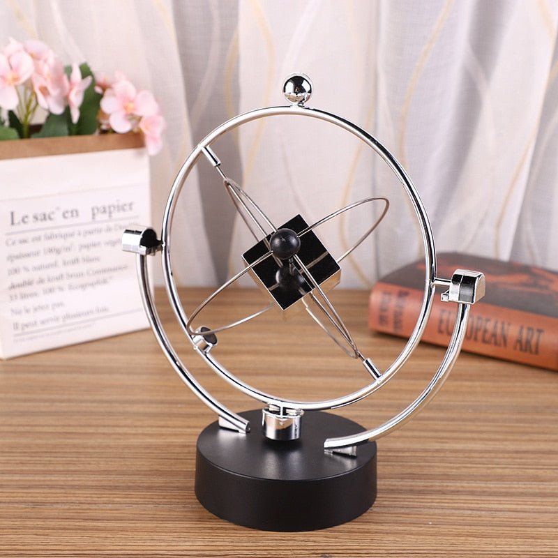 Lisslune | Ball Rotating Perpetual Motion Pendulum Interactive Ornament