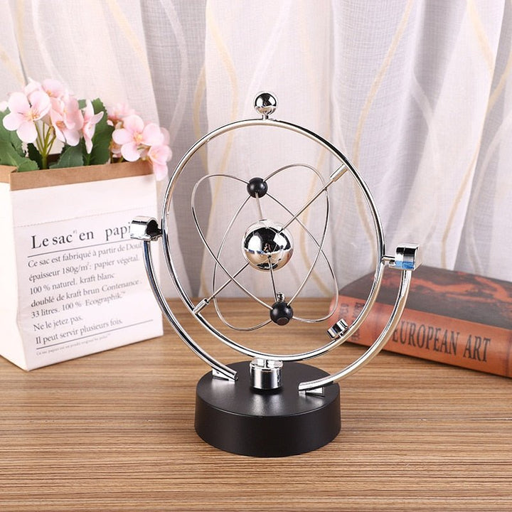 Lisslune | Ball Rotating Perpetual Motion Pendulum Interactive Ornament