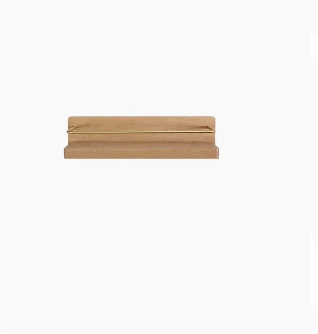 Lisslune | BAMBOORA – Bamboo Wall-Mounted Coat Rack with Shelf for Smart Storage