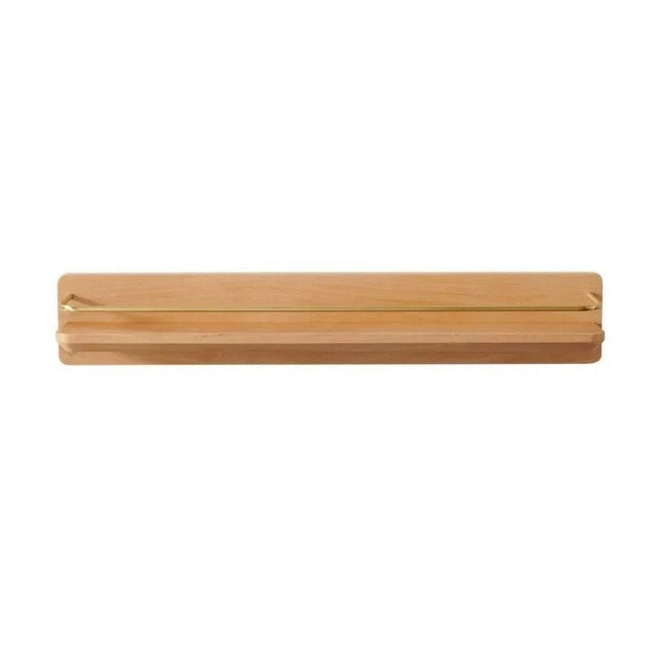 Lisslune | BAMBOORA – Bamboo Wall-Mounted Coat Rack with Shelf for Smart Storage