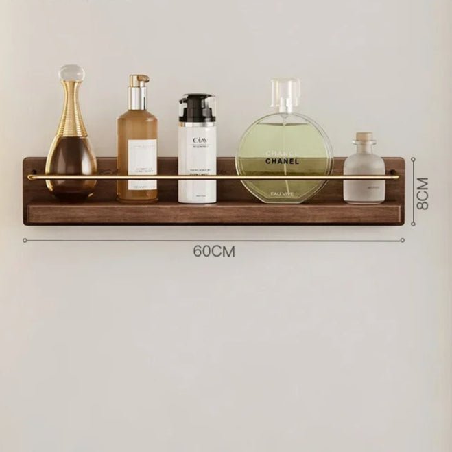 Lisslune | BAMBOORA – Bamboo Wall-Mounted Coat Rack with Shelf for Smart Storage