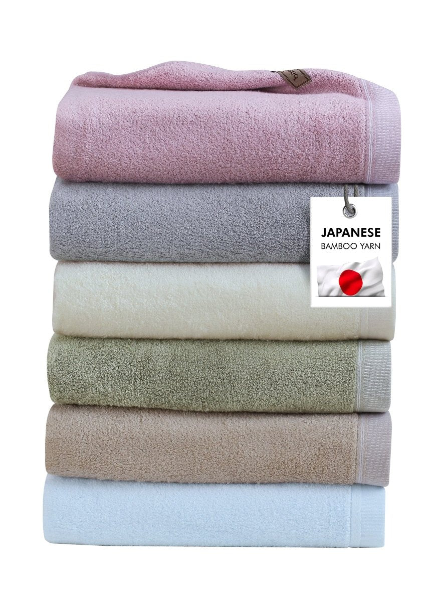 Lisslune | Bambora Plush Bath Towel | Extra-soft bamboo fabric for spa, gym, and home use