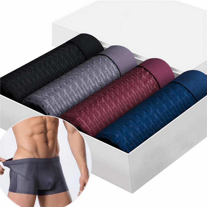 Lisslune | BAMBOOWEAR – Men’s Bamboo Boxer Shorts for Ultimate Comfort
