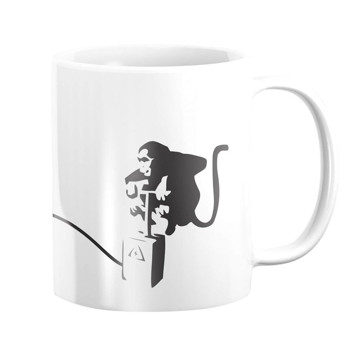 Lisslune | Banksy Monkey Banana Bomb Mug
