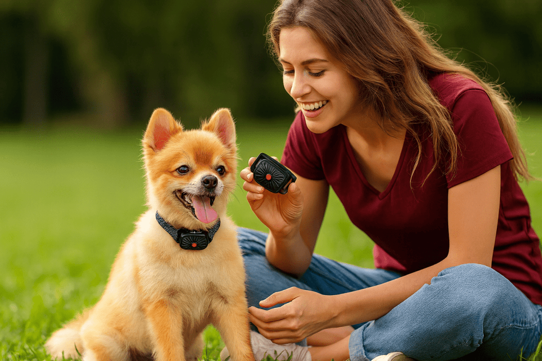 Lisslune | BarkLess Nano – Gentle Anti-Bark Collar for Puppies & Small Dogs