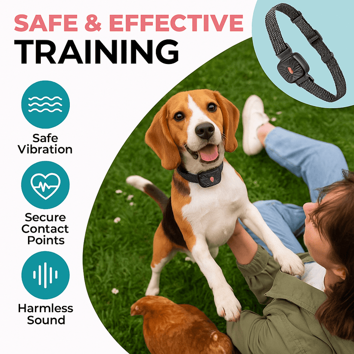 Lisslune | BarkLess Nano – Gentle Anti-Bark Collar for Puppies & Small Dogs