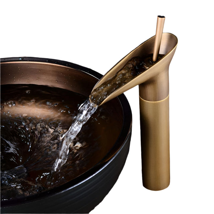 Lisslune | AquaCascade waterfall faucet for the sink
