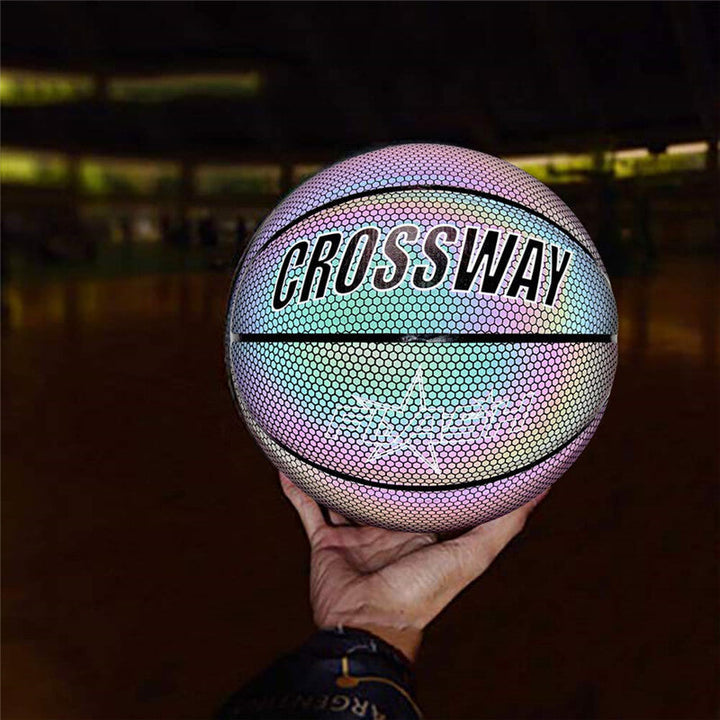 Lisslune | HoloBall - Reflective Basketball reflective basketball for invisible style