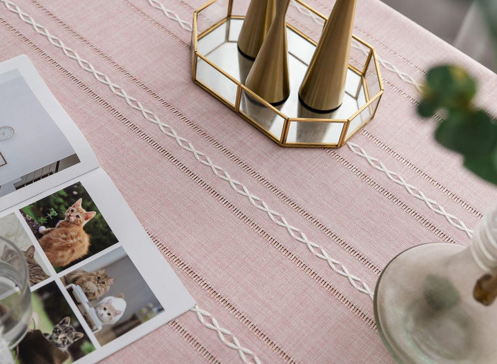 Lisslune | Batillo Linen Tablecloth | Tablecloth, Indoor & Outdoor