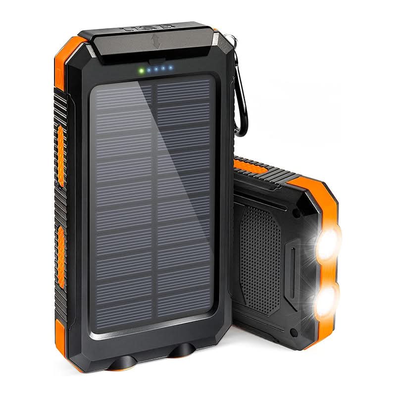 Lisslune | Solar Power Bank 20000mAh with LED Light