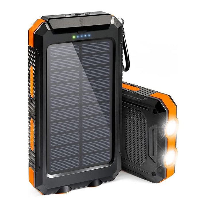 Lisslune | Solar Power Bank 20000mAh with LED Light