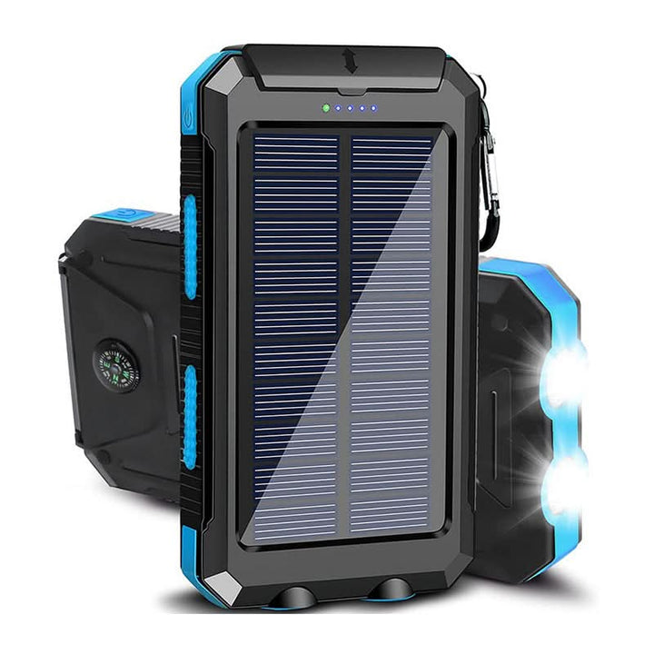 Lisslune | Solar Power Bank 20000mAh with LED Light