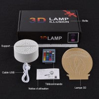 Lisslune | 3D Lamp Game Of Thrones House Targaryen