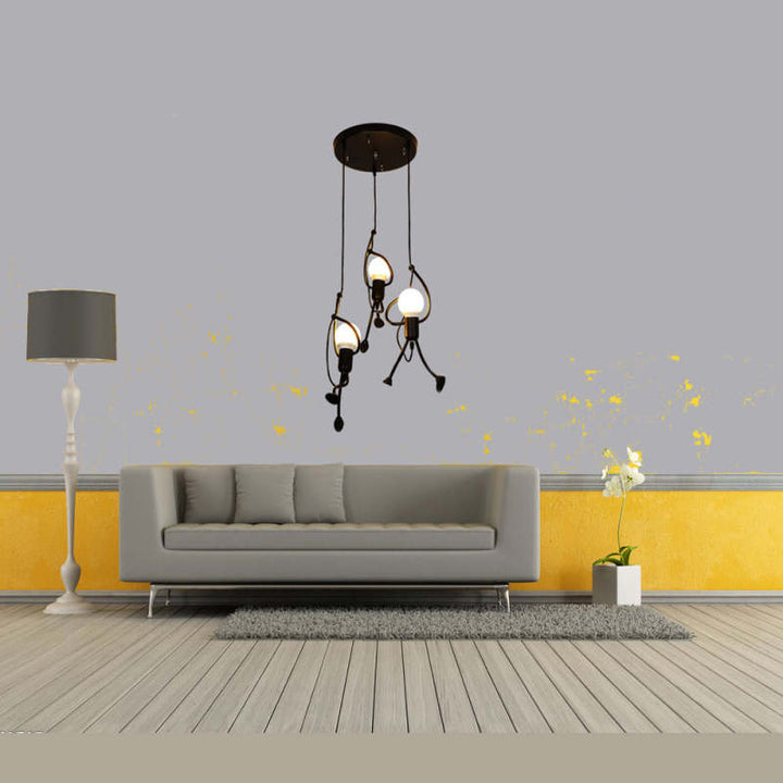 Lisslune | Retro Iron Man Pendant Light
