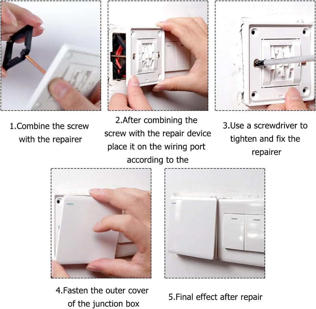 Lisslune | NEW UPGRADE- 10Pcs 86mm Switch Box Repair Tool