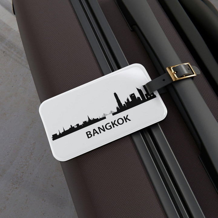 Lisslune | Elegant Personalized Acrylic Luggage Tag: Maison d'Elite Travel Accessory