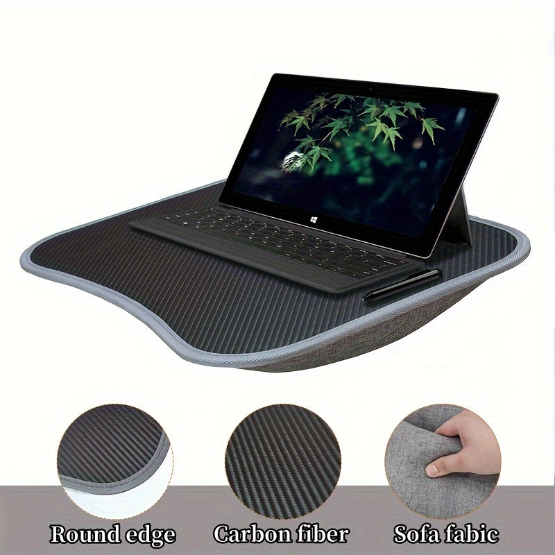 Lisslune | Portable Laptop Desk with Soft Bottom – For Bed, Couch, and On the Go