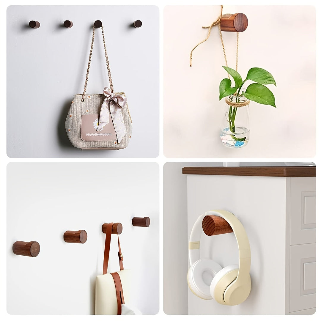 Lisslune | Walnut Wood Wall Hook