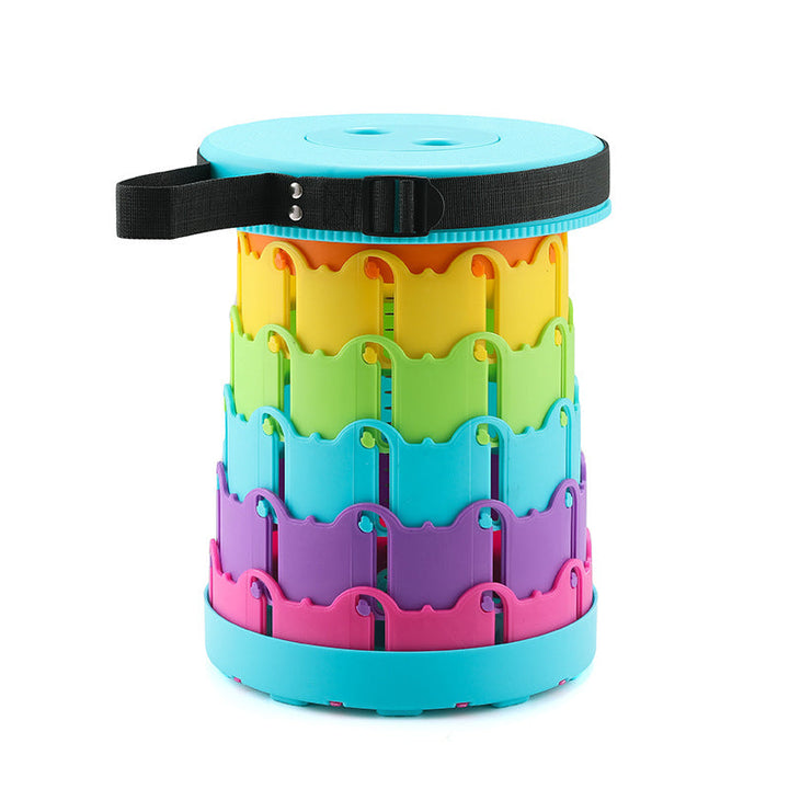 Lisslune | Improved retractable folding stool