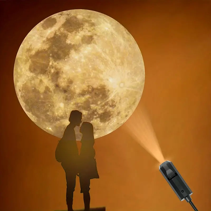 Lisslune | Renan - Large unique project light (Earth and Moon)