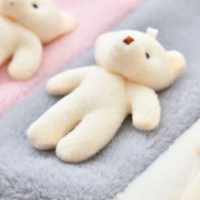 Lisslune | Cute Bear Plush Bib For Adult And Child