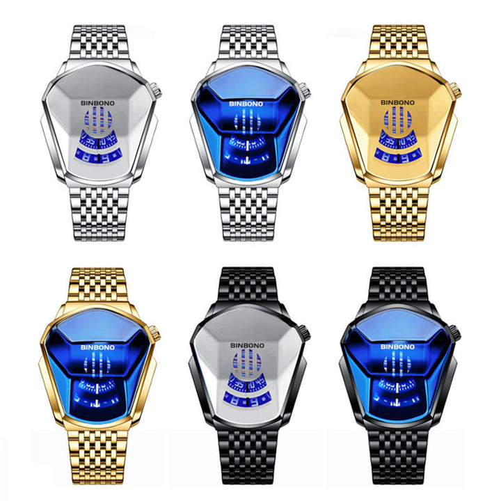 Lisslune | Men's Diamond Style Quartz Watch