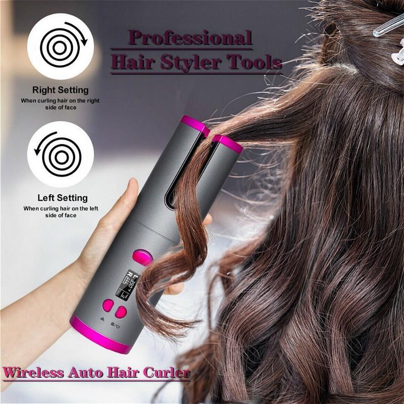 Lisslune | Cordless Auto-Rotation Curling Iron