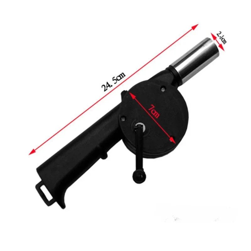 Lisslune | BBQ BREEZE – Hand Operated Fan for Effortless Grilling